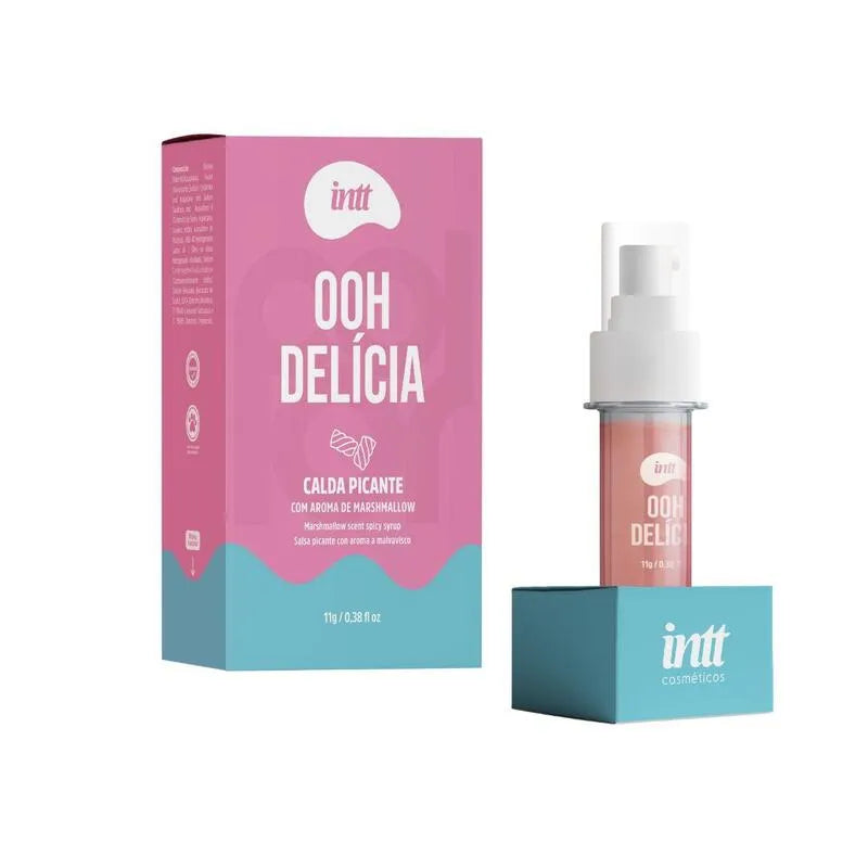 Intt(巴西) OOH DELICIA - Kissable Syrup 溫感口交液 棉花糖味 11g