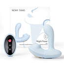 Nomi Tang(德國) Night Fever 遊伴 2合1 穿戴式震動器 藍色