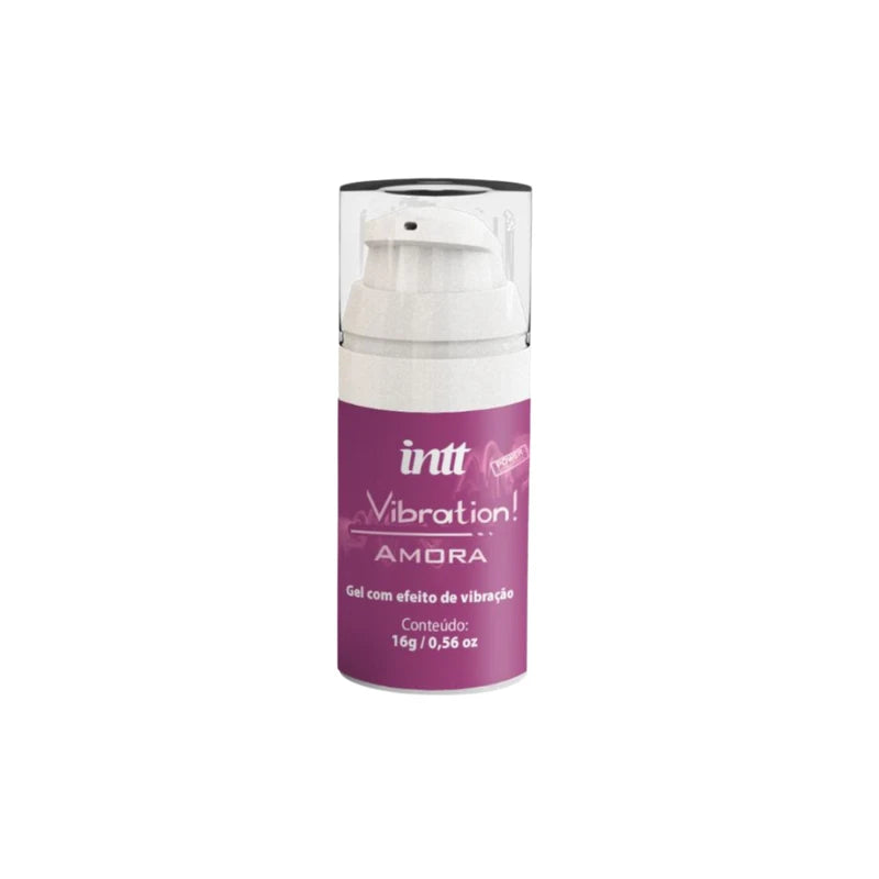 Intt(巴西) Vibration 可舔震動式熱感高潮液 增強版 (藍莓味) 17ml
