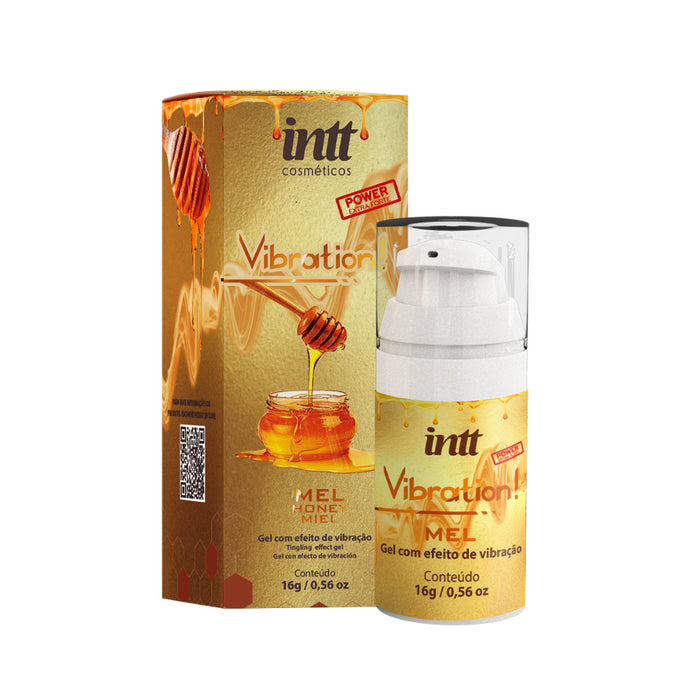 Intt(巴西) Vibration 可舔震動式熱感高潮液 增強版 (蜜糖味) 17ml