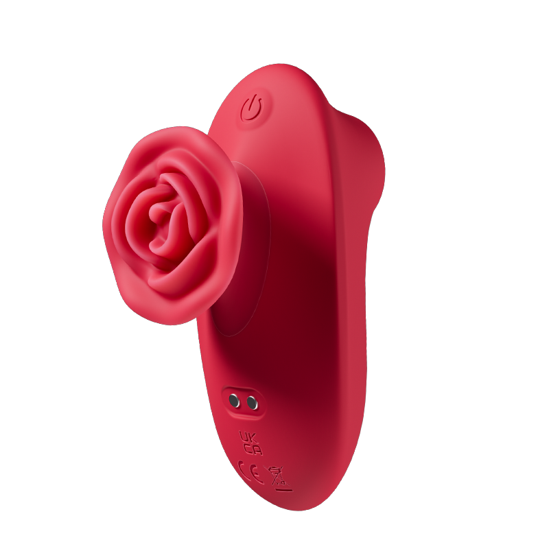 EROCOME - ROSE PLUSE 玫瑰脈動 震動器 (紅色)