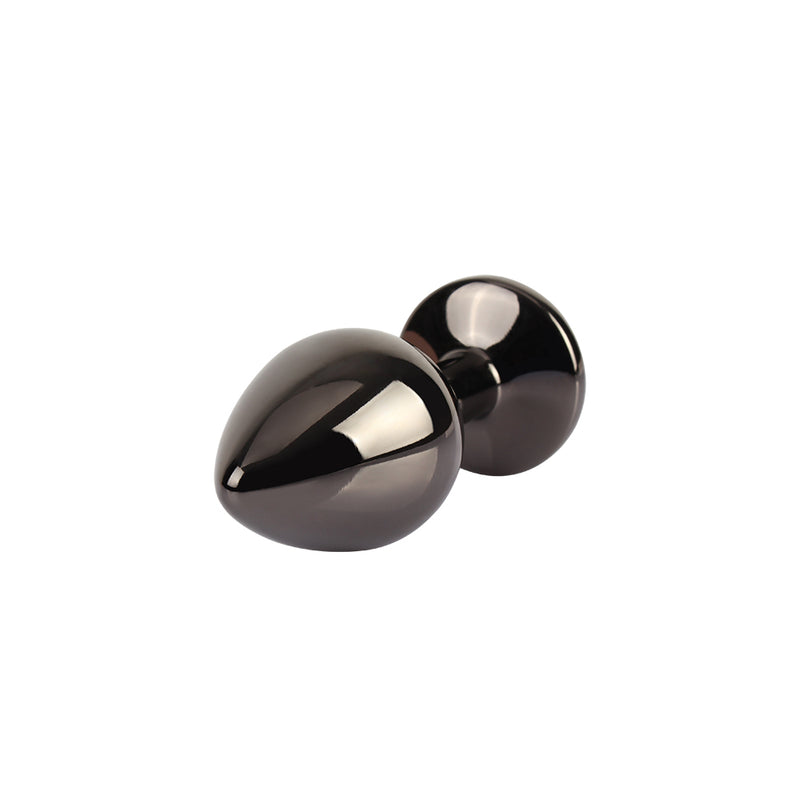 CHISA - Tungsten Black Gem Butt Plug 鎢合金黑寶石後庭塞 中碼