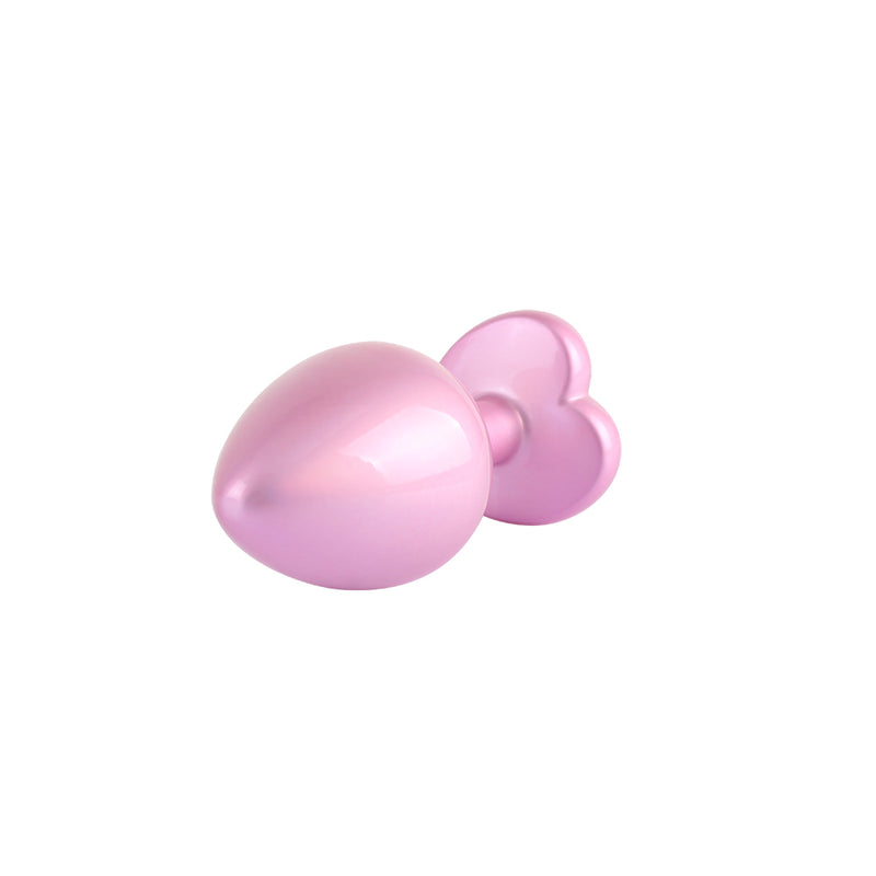 CHISA - Candy Pink Heart Butt Plug 糖果粉紅心形後庭塞 中碼