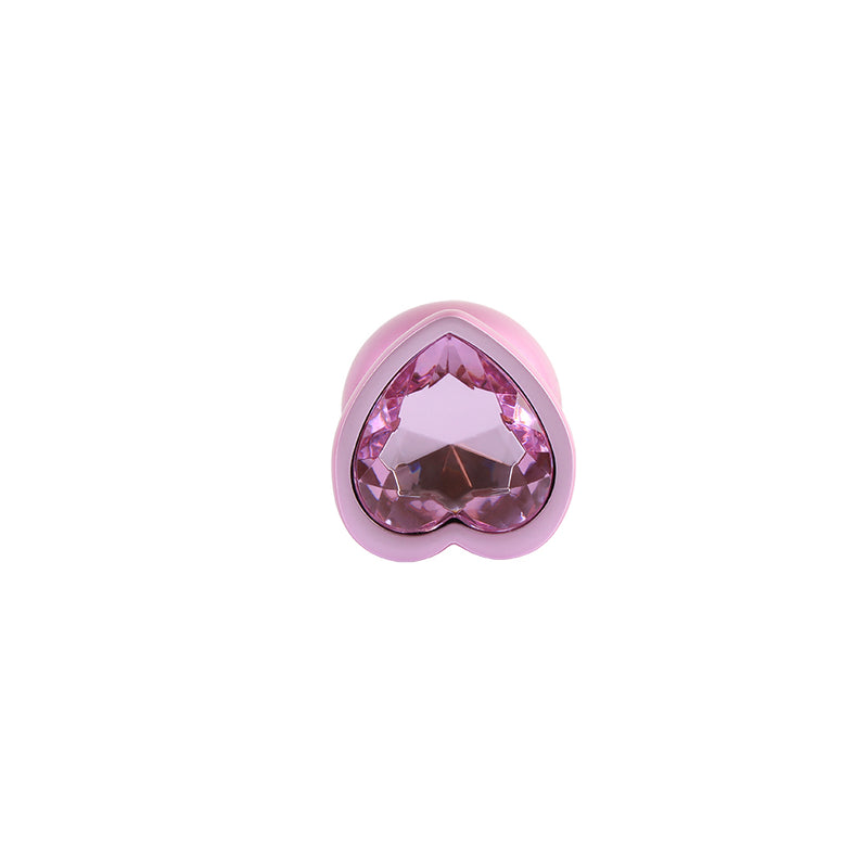 CHISA - Candy Pink Heart Butt Plug 糖果粉紅心形後庭塞 中碼