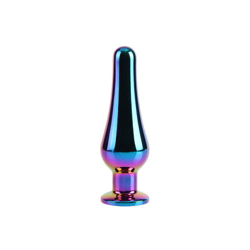 CHISA - Classic Rainbow Butt Plug 4.4寸 彩虹寶石後庭塞