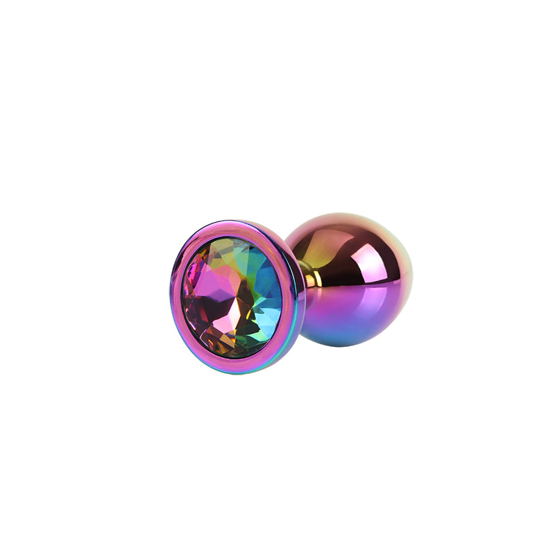 CHISA - Rainbow Gem Butt Plug 彩虹寶石後庭塞 中碼