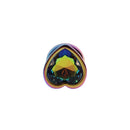 CHISA - Rainbow Heart Butt Plug 彩虹心形後庭塞 中碼