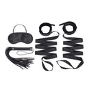 Lux Fetish(美國) 4PC Bondage Bed Strap & Flogger Kit 束縛床帶和皮鞭 4件套
