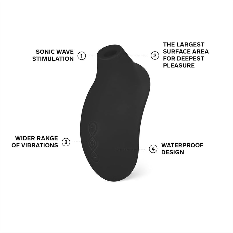 LELO(瑞典) Sona 2 吸啜震動器 黑色