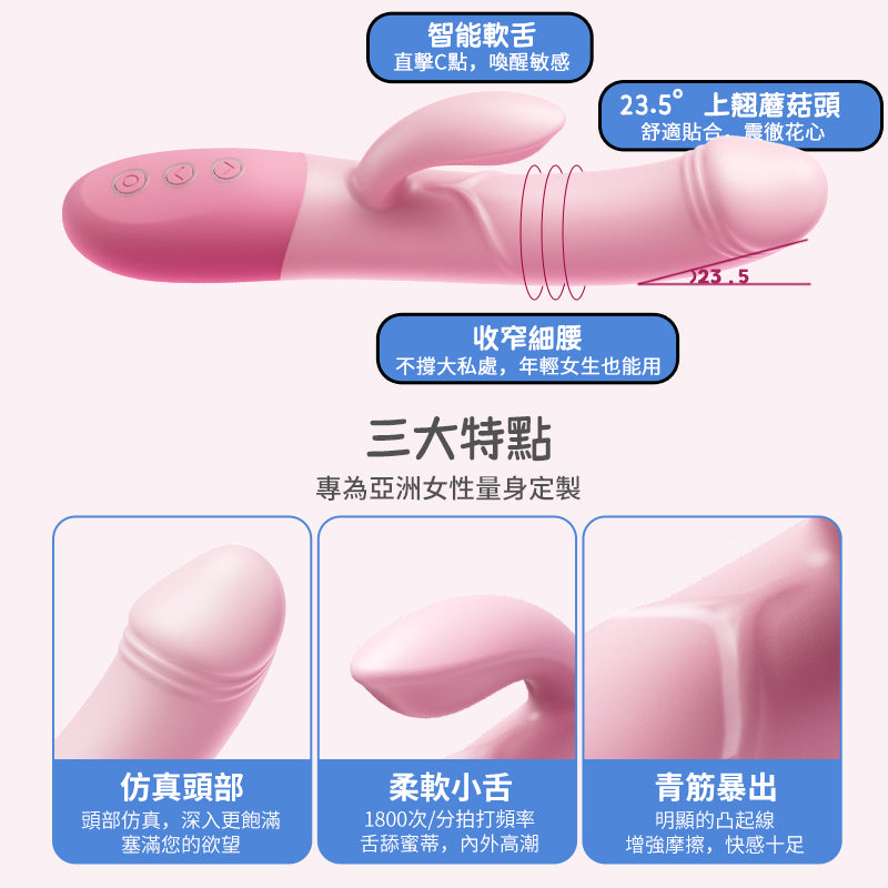 EROCOME - CARTER SMART 巨爵座 APP智能版雙頭強震AV棒