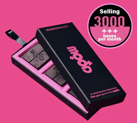 Mood Chocolate(馬來西亞) 愛愛催情巧古力 原味 / 薄荷味 3片裝