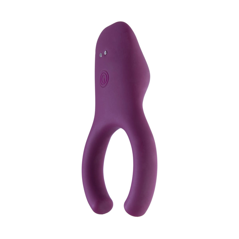 Excellent Power - THRILL RING - Cock Ornament With Clit Stimulator 震動延時環 紫色