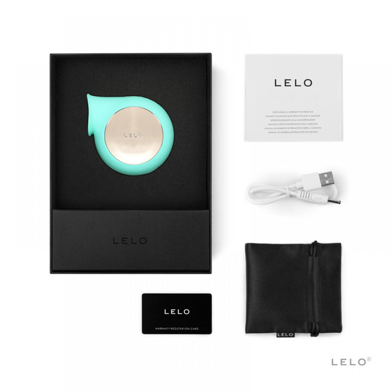 LELO(瑞典) SILA 陰蒂聲波吸啜震動器 湖水藍