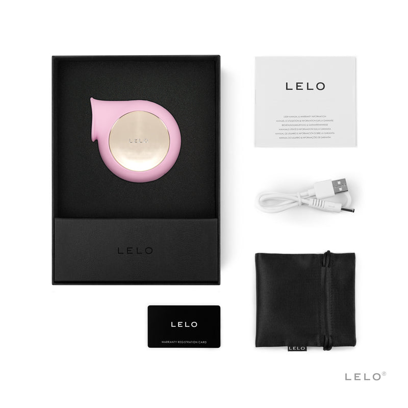 LELO(瑞典) SILA 陰蒂聲波吸啜震動器 粉紅