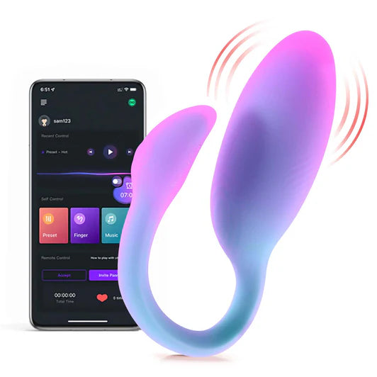 Magic Motion - Flamingo Max - APP控制震動器 紫色