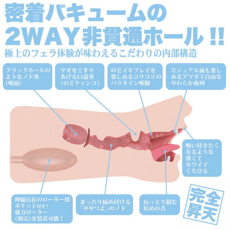 SSI Japan(日本) 神舌 miru 手動口交自慰杯