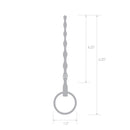 BLUE line(美國) 4.25" Stainless Steel Beaded Urethral Sound 不鏽鋼串珠尿道塞