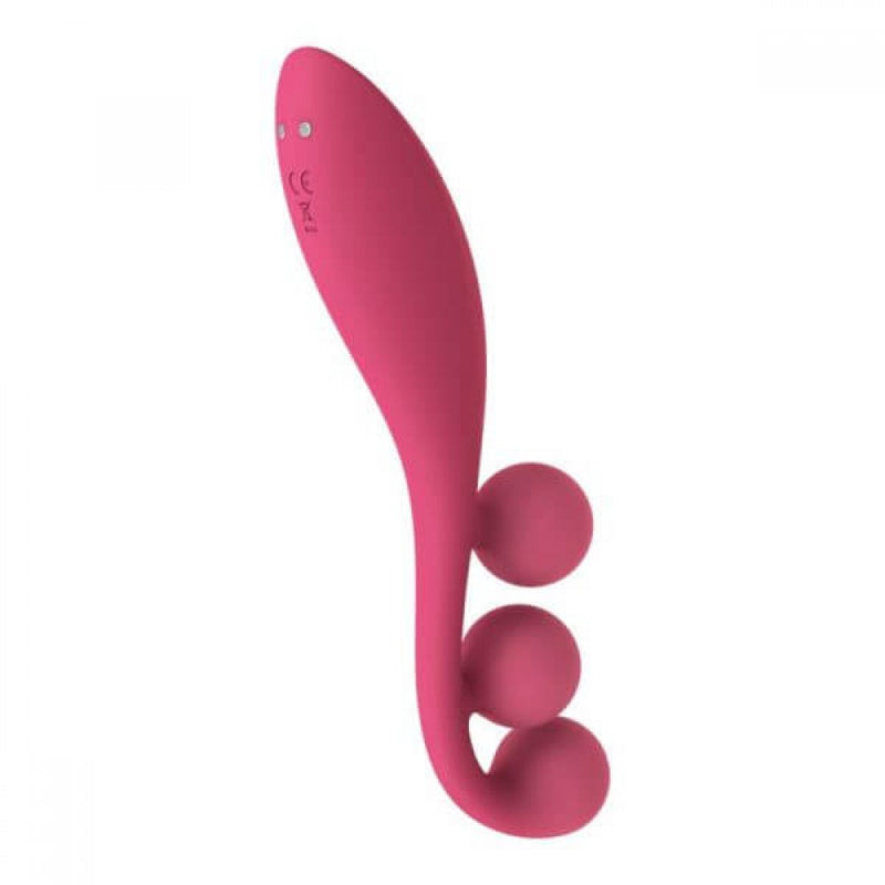 Satisfyer(德國) Stimulator Tri Ball 1 多重刺激震動球 紅色