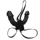 Lux Fetish(美國) Vibrating Pleasure For 2 Double-Ended Strap-On 穿戴式雙頭震動假陽具