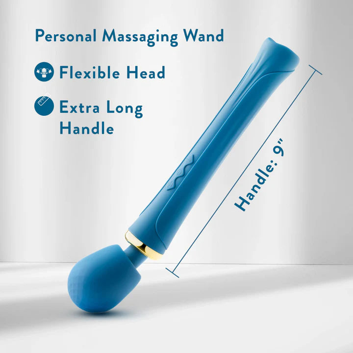 Blush(美國) Dianna Wand Massager 超強AV震動棒 藍綠色