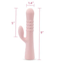 Blush(美國) Jaymie 9.25'' G Spot Rabbit Vibrator - G點兔子震動棒 粉色