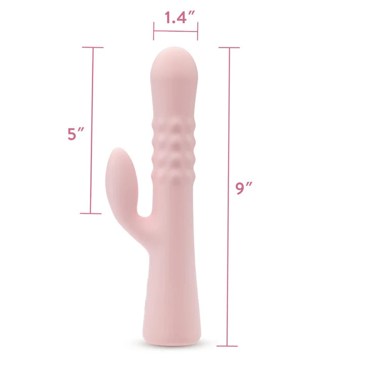 Blush(美國) Jaymie 9.25'' G Spot Rabbit Vibrator - G點兔子震動棒 粉色