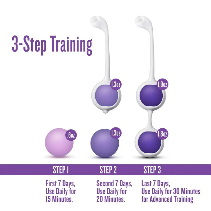Blush(美國) Wellness - Kegel Training Kit 縮陰訓練球套裝