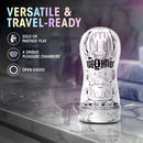 Blush(美國) M For Men - Soft + Wet Magnifier Clear Masturbator 柔軟透明自慰杯