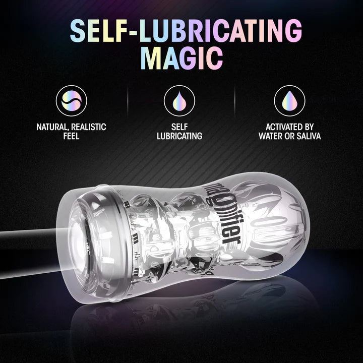 Blush(美國) M For Men - Soft + Wet Magnifier Clear Masturbator 柔軟透明自慰杯