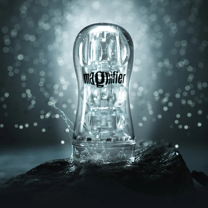 Blush(美國) M For Men - Soft + Wet Magnifier Clear Masturbator 柔軟透明自慰杯