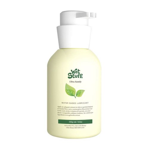 Wet Stuff(澳洲) Ultra family 免沖洗水溶性潤滑液 250g