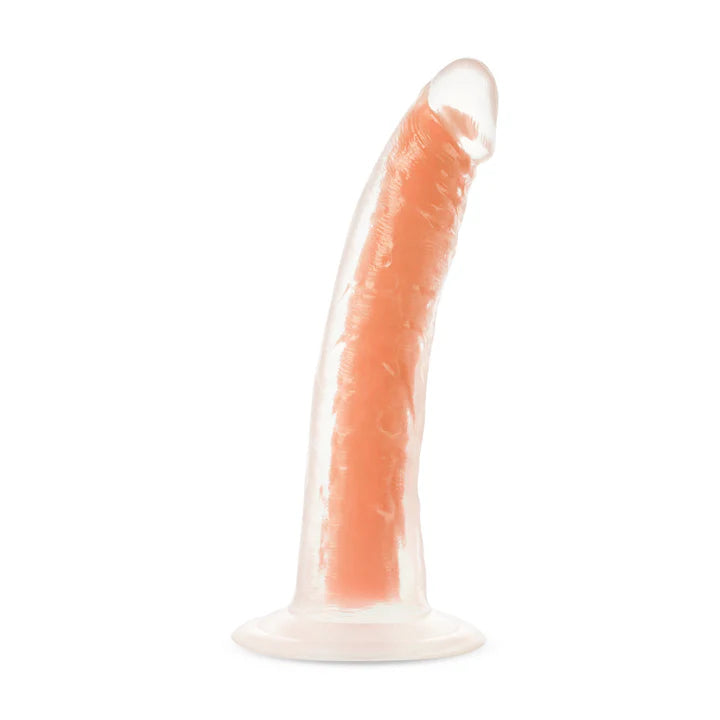 Blush(美國) Neo Elite - Lavo Glow - 7.5'' Long Dildo 7.5吋假陽具 夜光霓虹橙