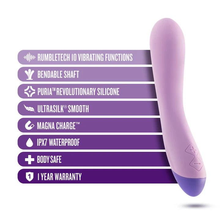 Blush(美國) Wellness® G Curve G-Spot - G點震動棒 紫色