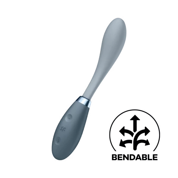 Satisfyer(德國) G-Spot Flex 3 - G點震動棒 灰色