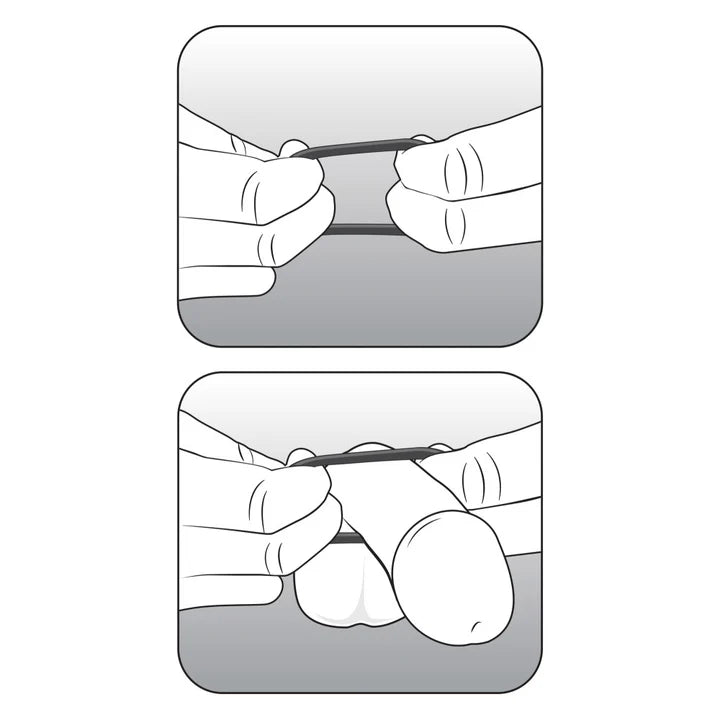 Blush(美國) Stay Hard - Beaded Penis Rings 矽膠延時環 藍色 (3件裝)