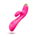 Blush(美國) Aria - Pleasin' AF Silicone Vibrator 雙脈動震動棒 粉紅色