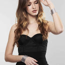 Bijoux Indiscrets(西班牙) Désir Métallique 金屬網手銬 金色/銀色