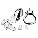 BLUE line(美國) 男用鋁合金貞操鎖 麥格農