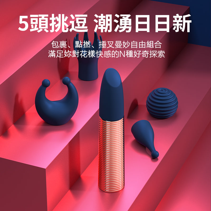 Pillow Talk(加拿大) Secrets Choices 迷你震動棒 6件組合裝