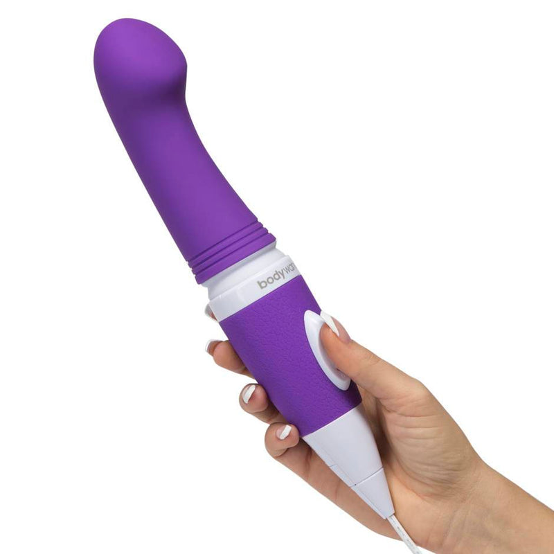 Bodywand(美國)wandPLUS G Spot 8 Silicone Plug-in Wand Massager超強G點震動棒