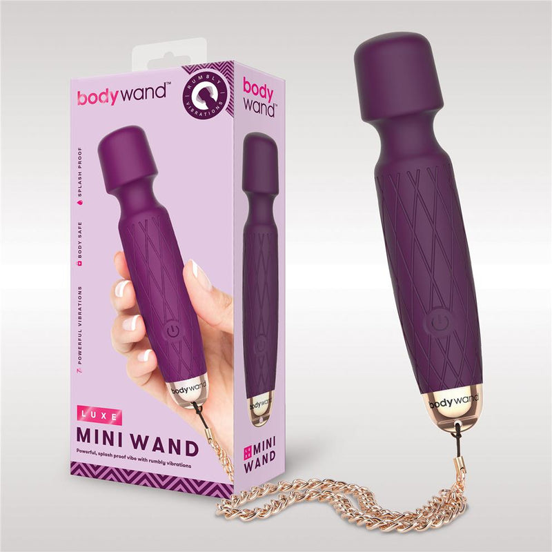 Bodywand(美國) Luxe Mini USB迷你震動棒 黑色/ 紫色/ 粉色