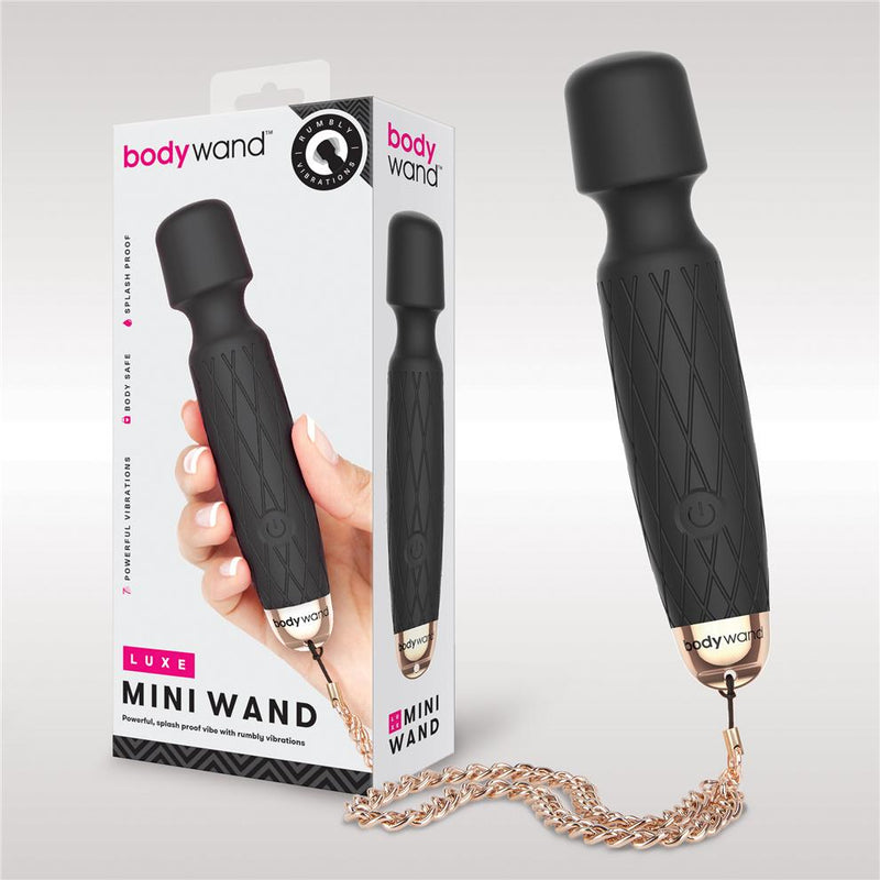 Bodywand(美國) Luxe Mini USB迷你震動棒 黑色/ 紫色/ 粉色