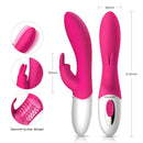 EROCOME Hydra 長蛇座搖擺轉珠震動棒 粉色/玫瑰紅