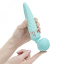 PILLOW TALK(加拿大) Sultry多功能震動棒 碧藍色/粉色