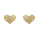 Bijoux Indiscrets(西班牙) Flash · Heart Pasties 可重用閃亮心形乳貼 金色/ 黑色