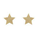 Bijoux Indiscrets(西班牙) Flash · Heart Pasties 可重用閃亮星星乳貼 金色