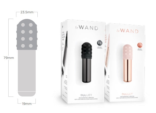 Le Wand(美國) Bullet充電式強力震動器 黑色/粉色/紫色