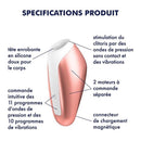 Satisfyer(德國) Love Breeze 超輕巧陰蒂吸啜器 冰藍色/ 銅金色