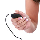 Lux Fetish(美國) Vibrating Hollow Double Penetration Strap-On穿戴式震動假陽具+後庭震動