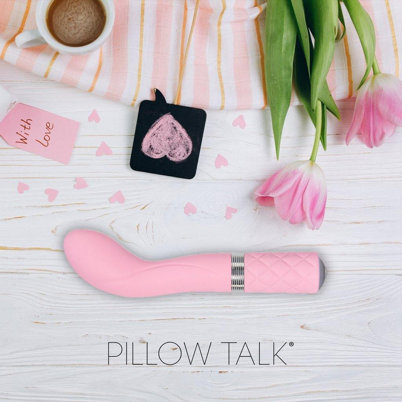 BMS Factory(加拿大) PILLOW TALK RACY 施華諾水鑽 迷你G點震動器 - FM18plus 